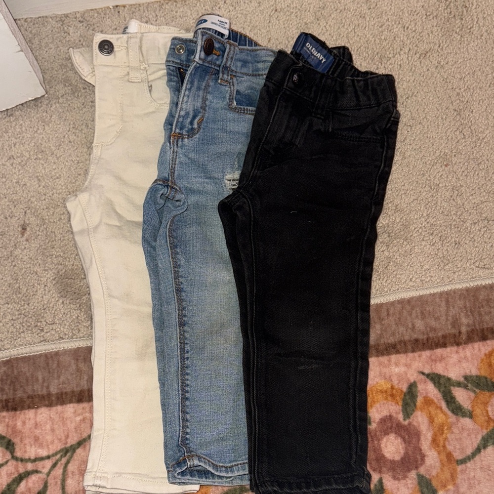 Kids used Old Navy Denim Sz2T- skinny